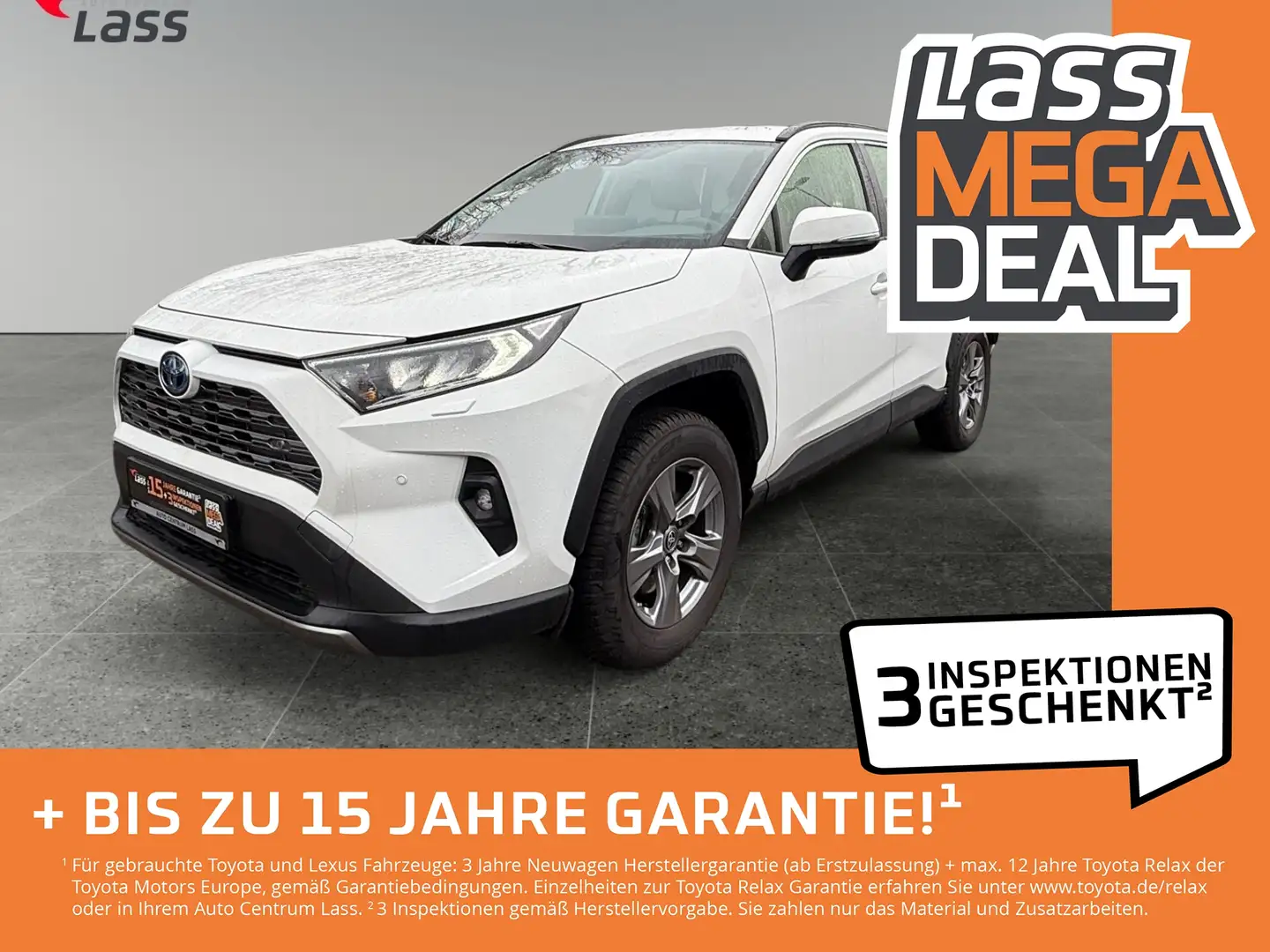 Toyota RAV 4 RAV4 2.5 Business Edition 2xKlima ACC AUT Kam. Weiß - 1