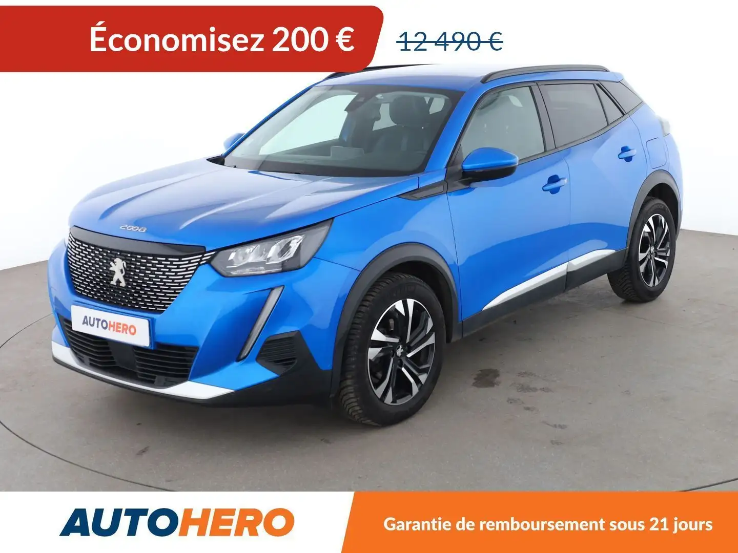 Peugeot 2008 1.2 PureTech Allure Bleu - 1
