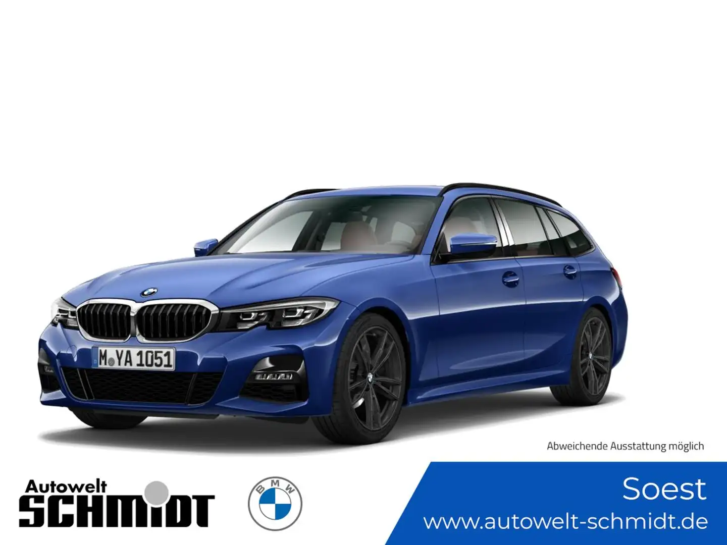 BMW 320 d xDrive Touring M Sport+2Jahre-BPS.-GARANTIE Blau - 1