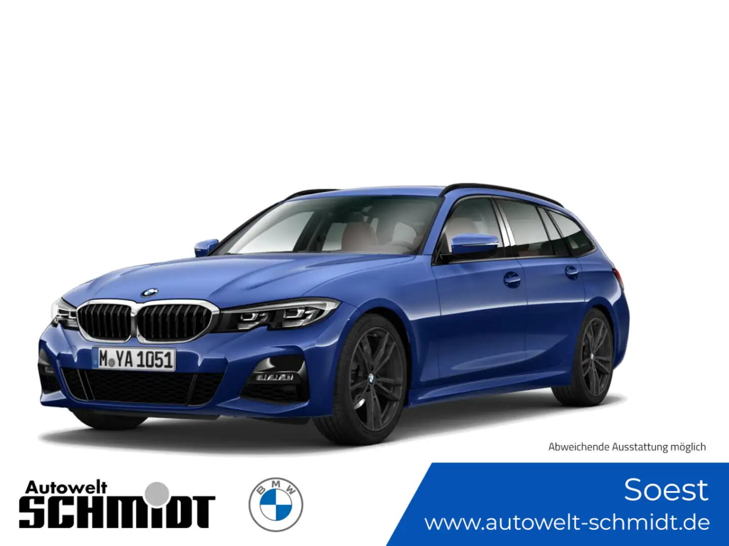 BMW 320 d xDrive Touring M Sport+2Jahre-BPS.-GARANTIE Blau - 1