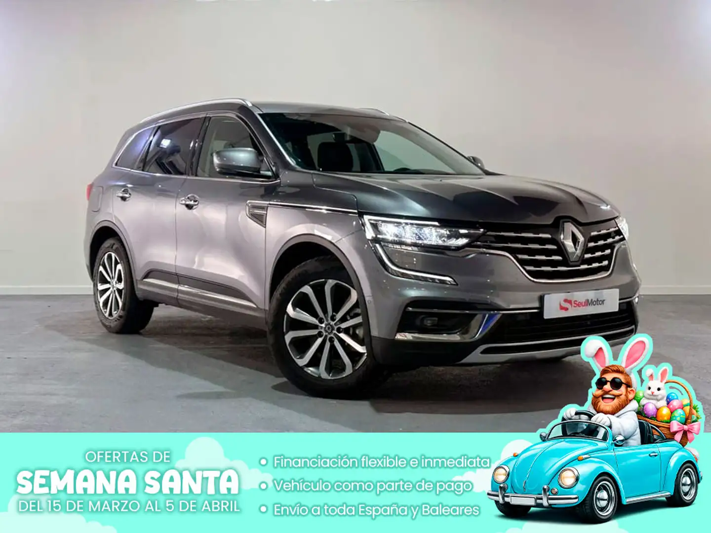 Renault Koleos 2.0dCi Blue Zen X-Tronic 4x4 135kW Gris - 1