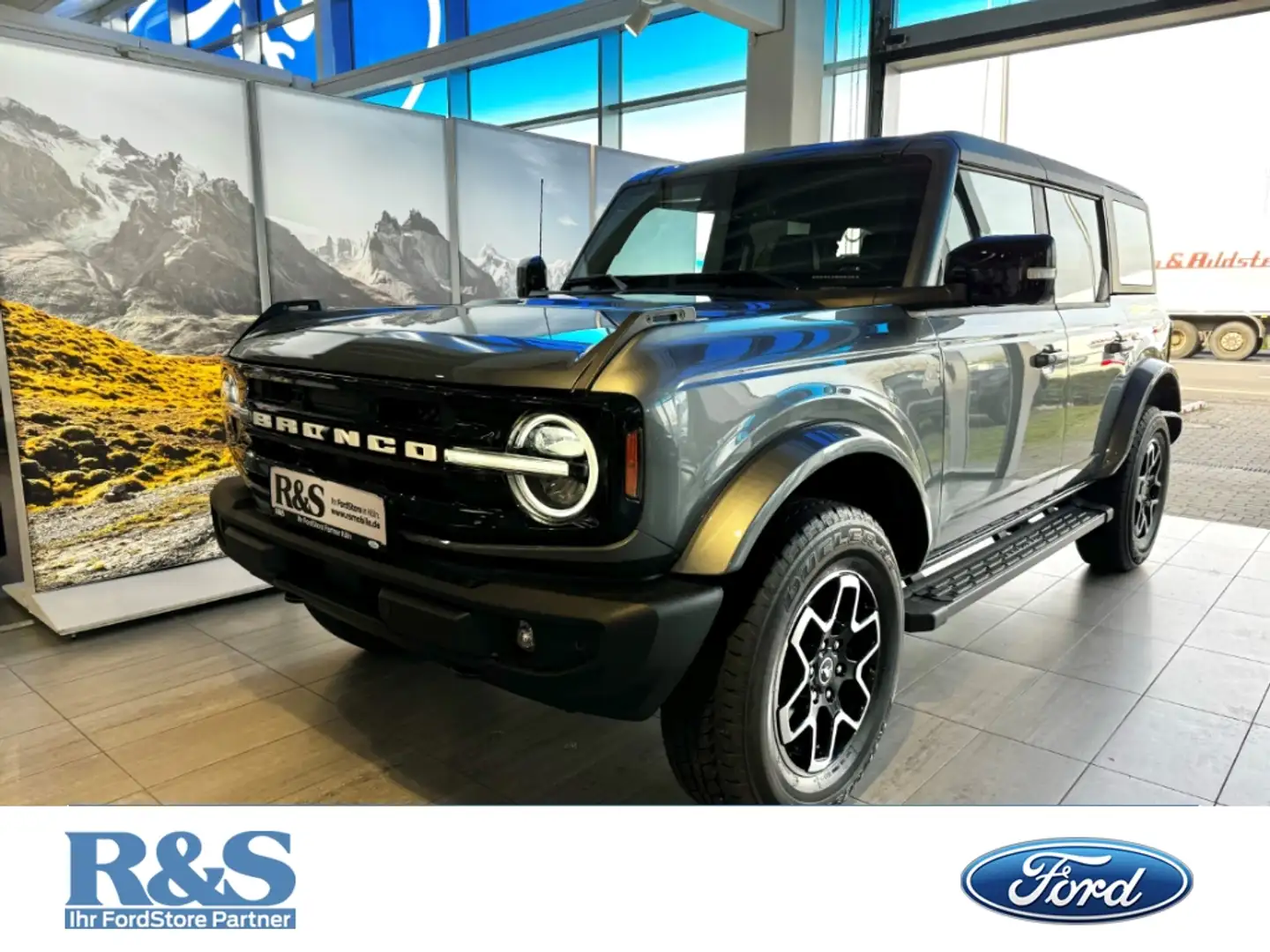 Ford Bronco Outer Banks 4x4 LED+Differential+360°+B&O+KeyFree+ Grey - 1