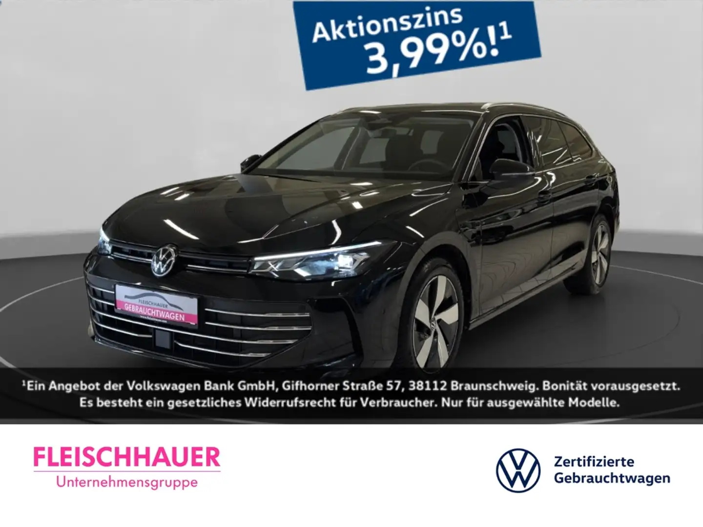 Volkswagen Passat Variant 1.5 TSI eHybrid Business Navi+AHK+LED+HUD Schwarz - 1
