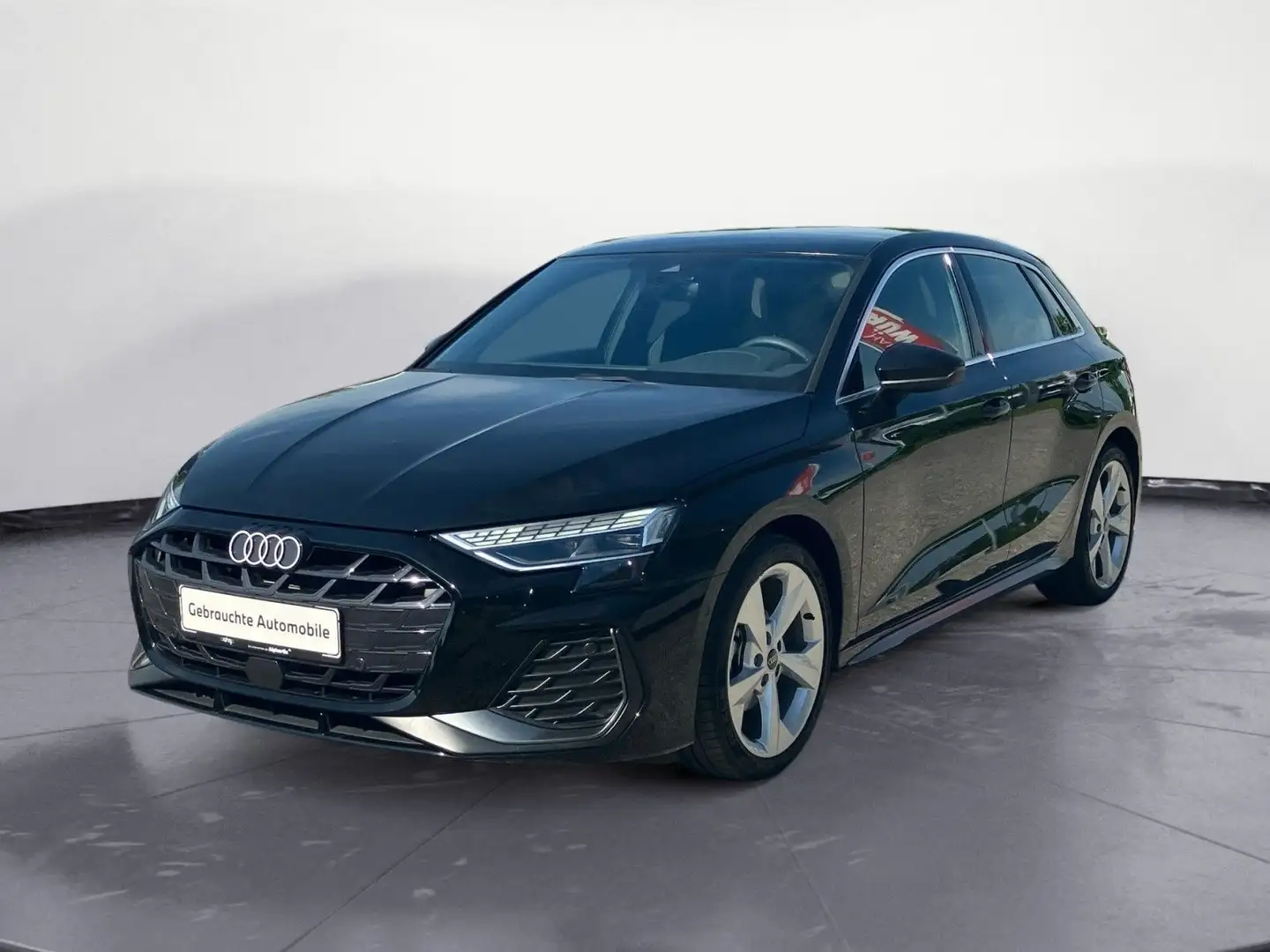 Audi A3 35 TDI S tronic S line Sportback Panorama Par Schwarz - 1