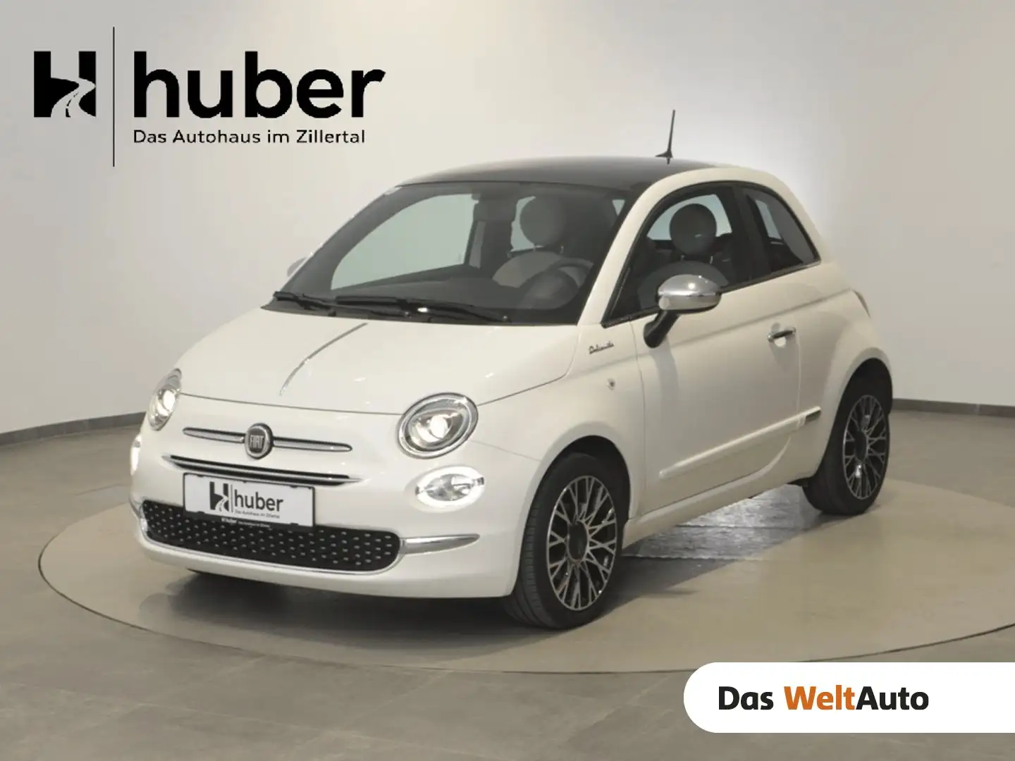 Fiat 500 Lim. Dolcevita Weiß - 1