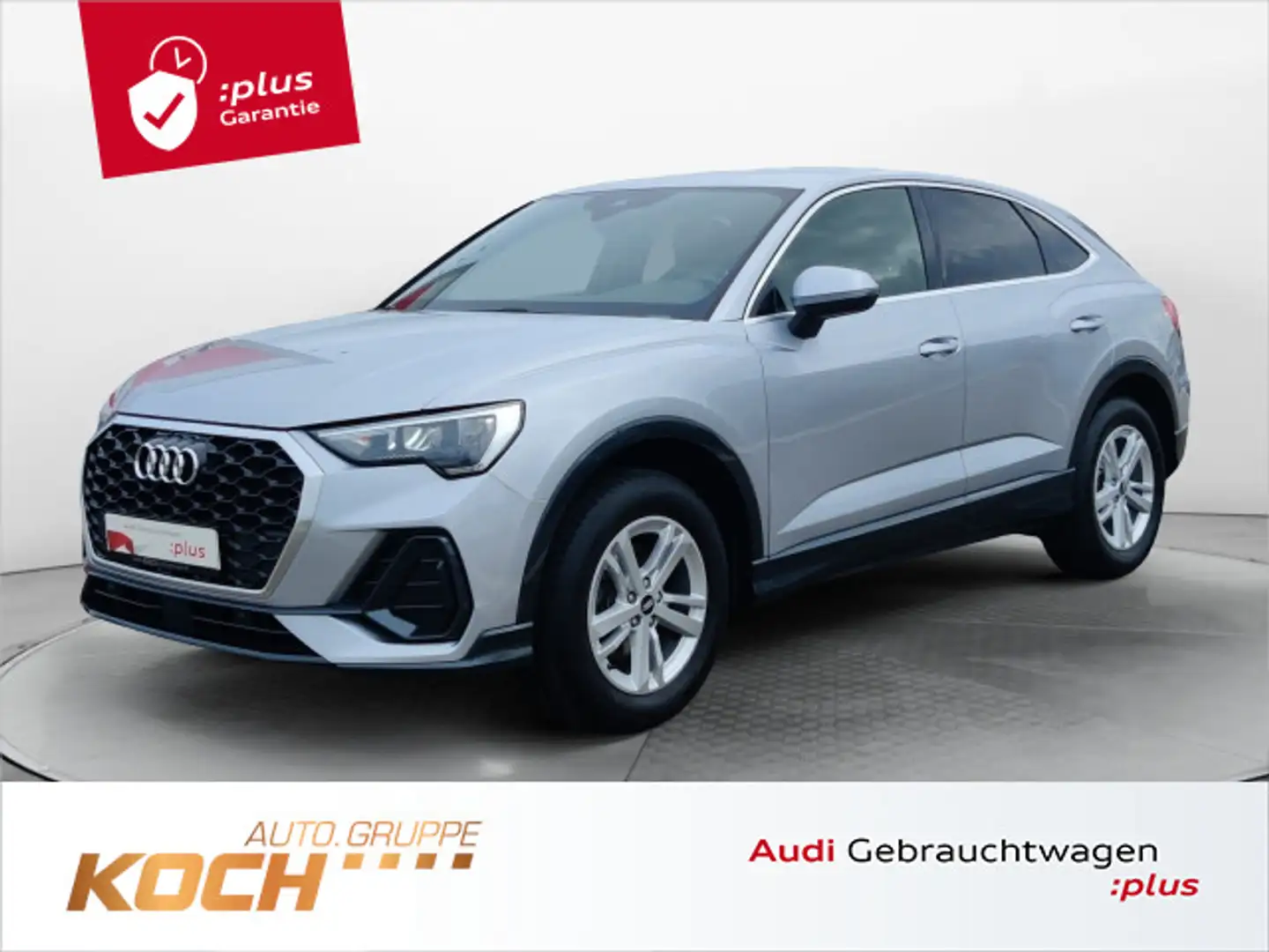 Audi Q3 35 TFSI Sportsitze, LM 17", Sportfa Silber - 1
