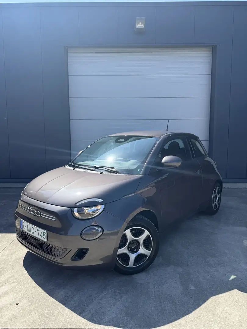 Fiat 500 500e Passion Brun - 1