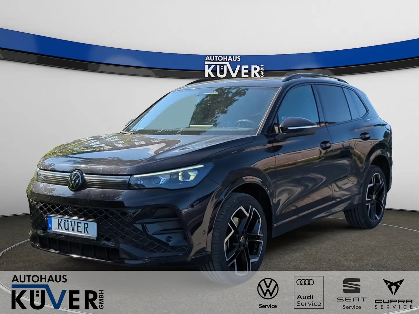Volkswagen Tiguan R-Line 2,0 TDI DSG 4M+Navi+Pano+ACC+AHK Schwarz - 1