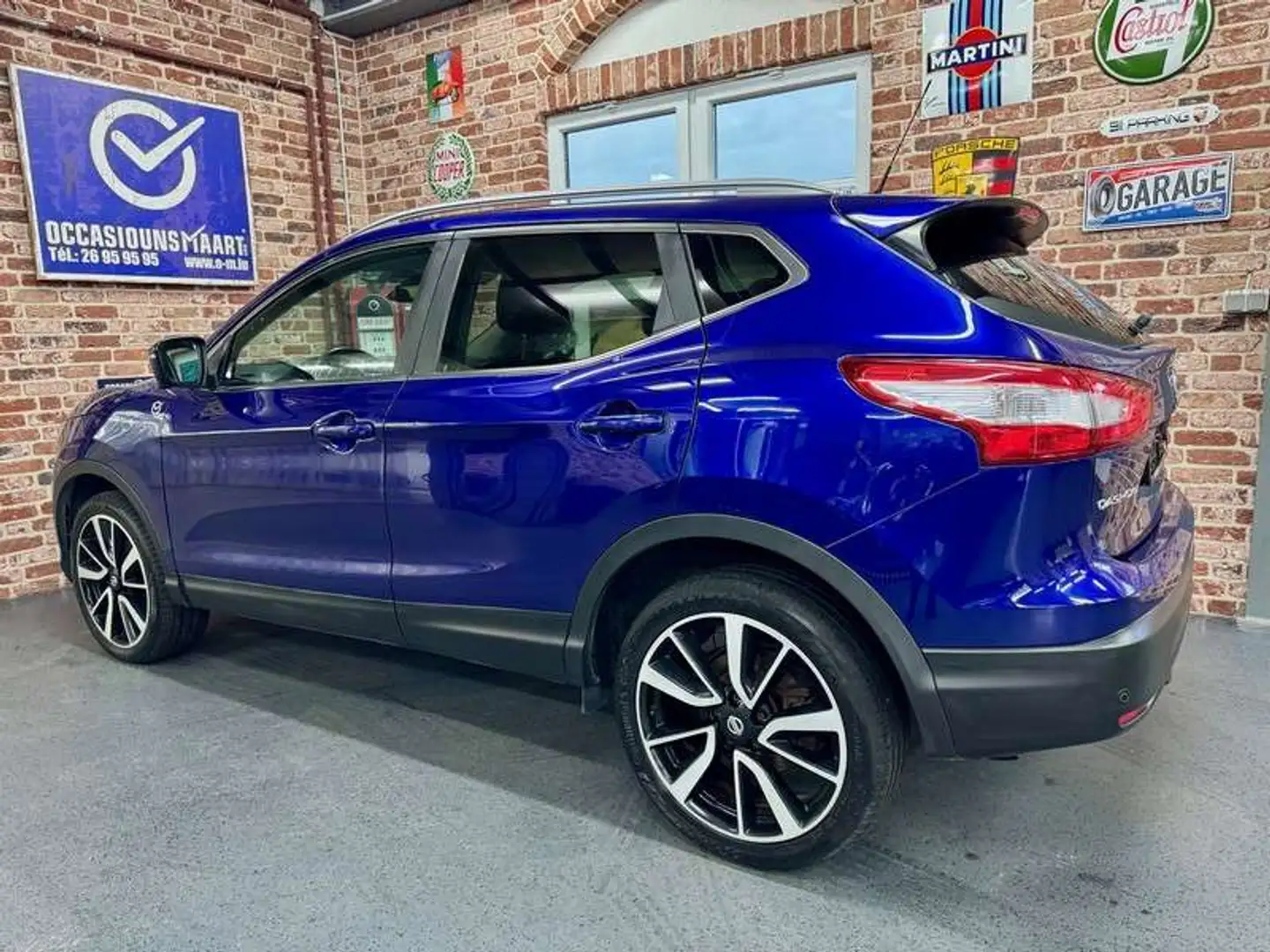 Nissan Qashqai Qashqai 1.2 116cv TEKNA Auto Cuir/Navi/Jalu19/BVA Blau - 2