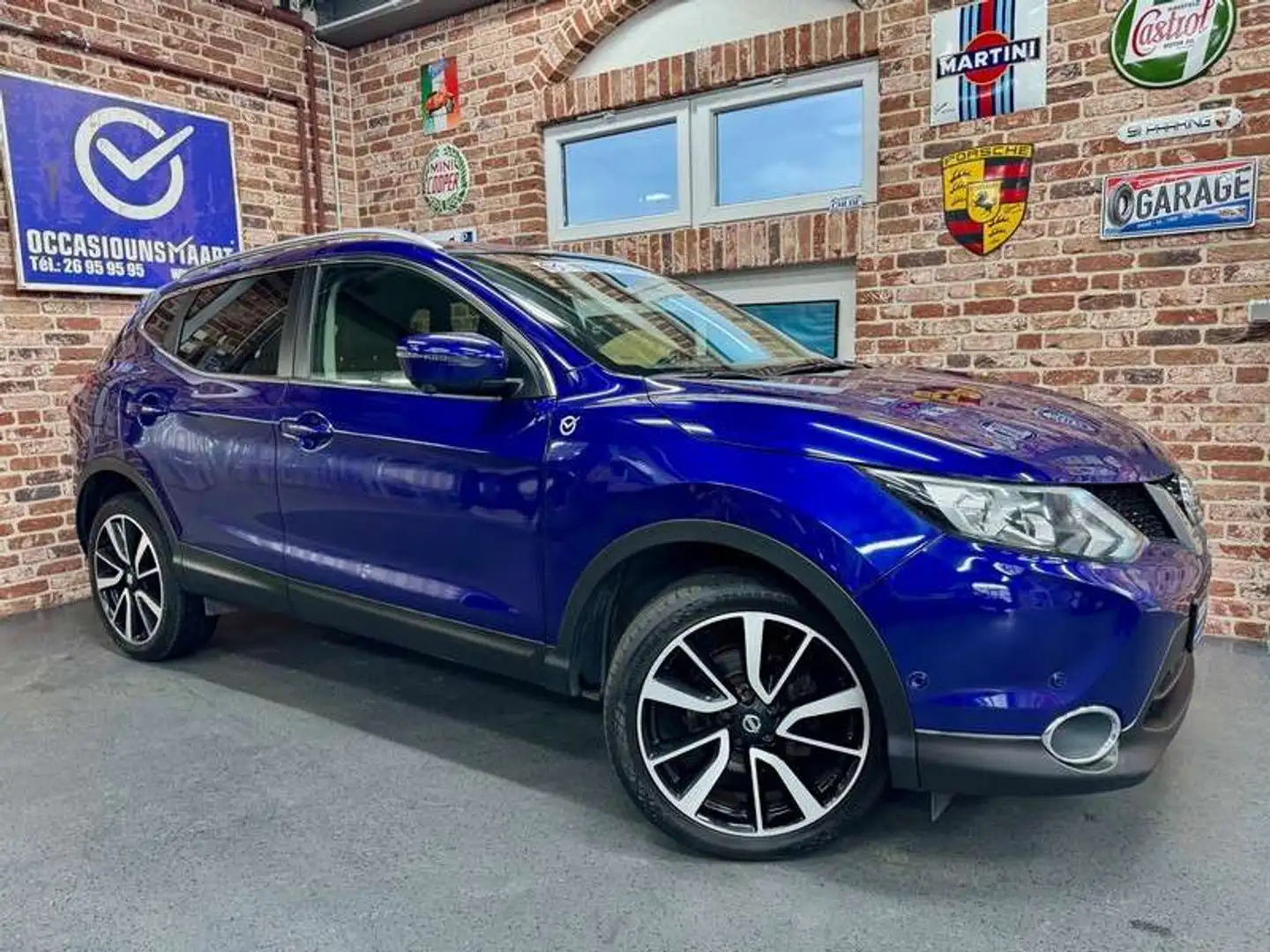Nissan Qashqai Qashqai 1.2 116cv TEKNA Auto Cuir/Navi/Jalu19/BVA Blau - 1