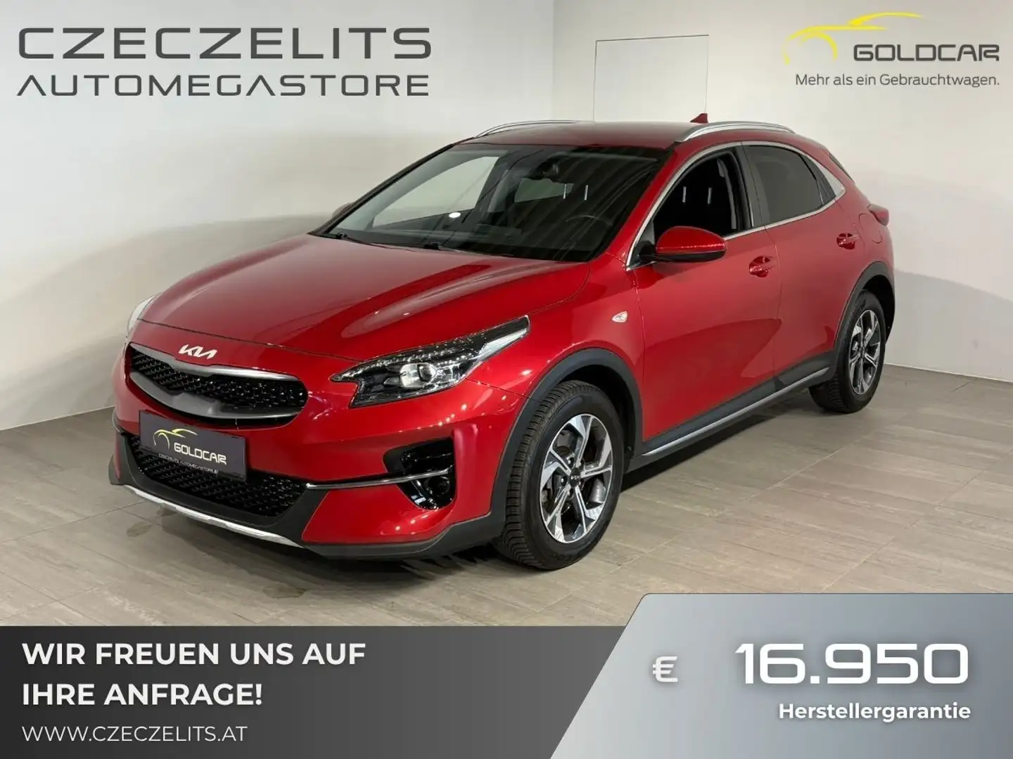 Kia XCeed Xceed 1,0 TGDI GPF Silber Rot - 1