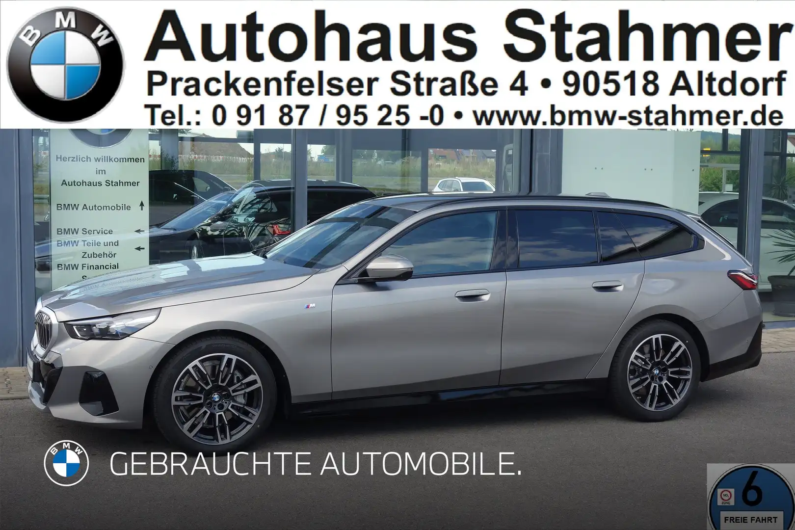 BMW 540 d xDrive Touring M Sportpaket Head-Up DAB Gris - 1