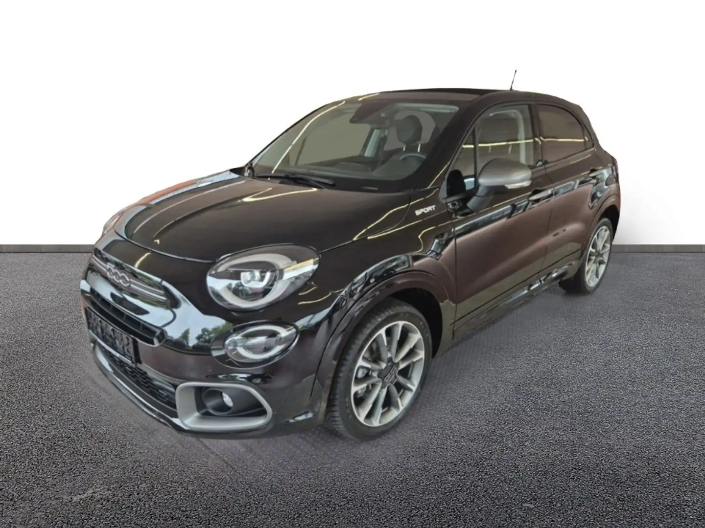 Fiat 500X Dolcevita Sport 1.5 GSE Faltdach Leder Schwarz - 2