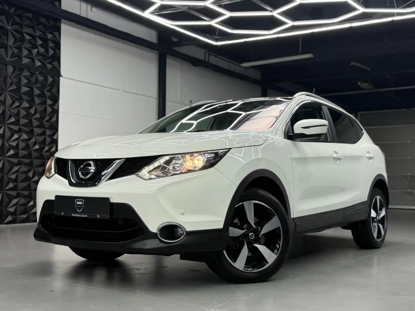 Nissan Qashqai N-Connecta ACC/360°KAME/PANO/SPURHA/DAB Blanc - 1