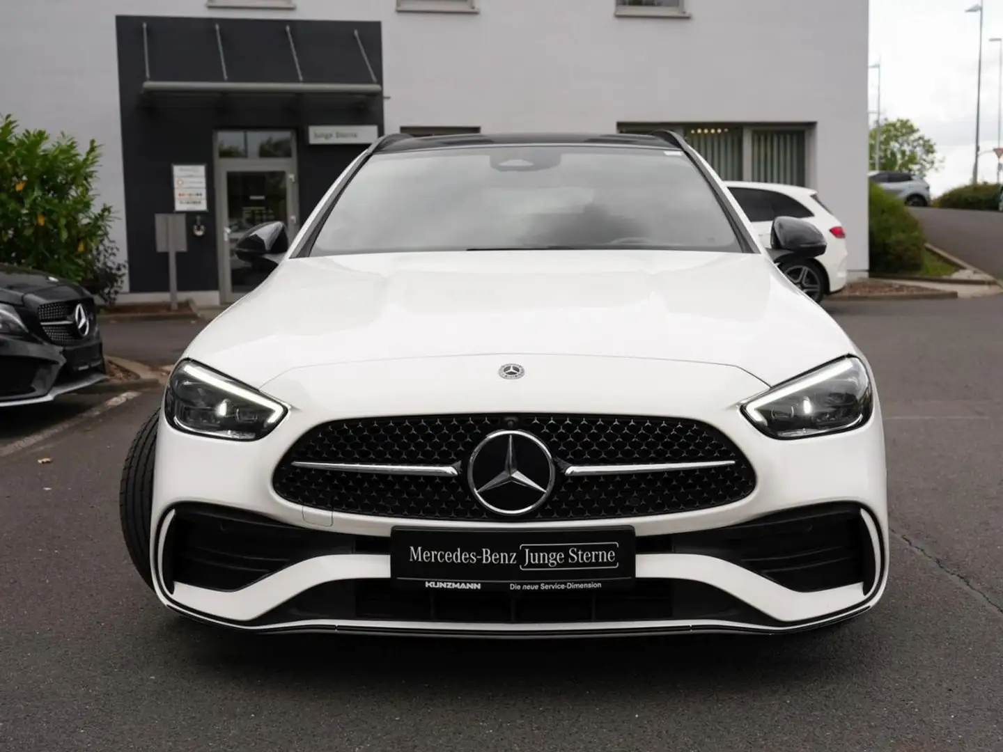 Mercedes-Benz C 300 d T AMG Night Panorama Distronic Memory Blanc - 2