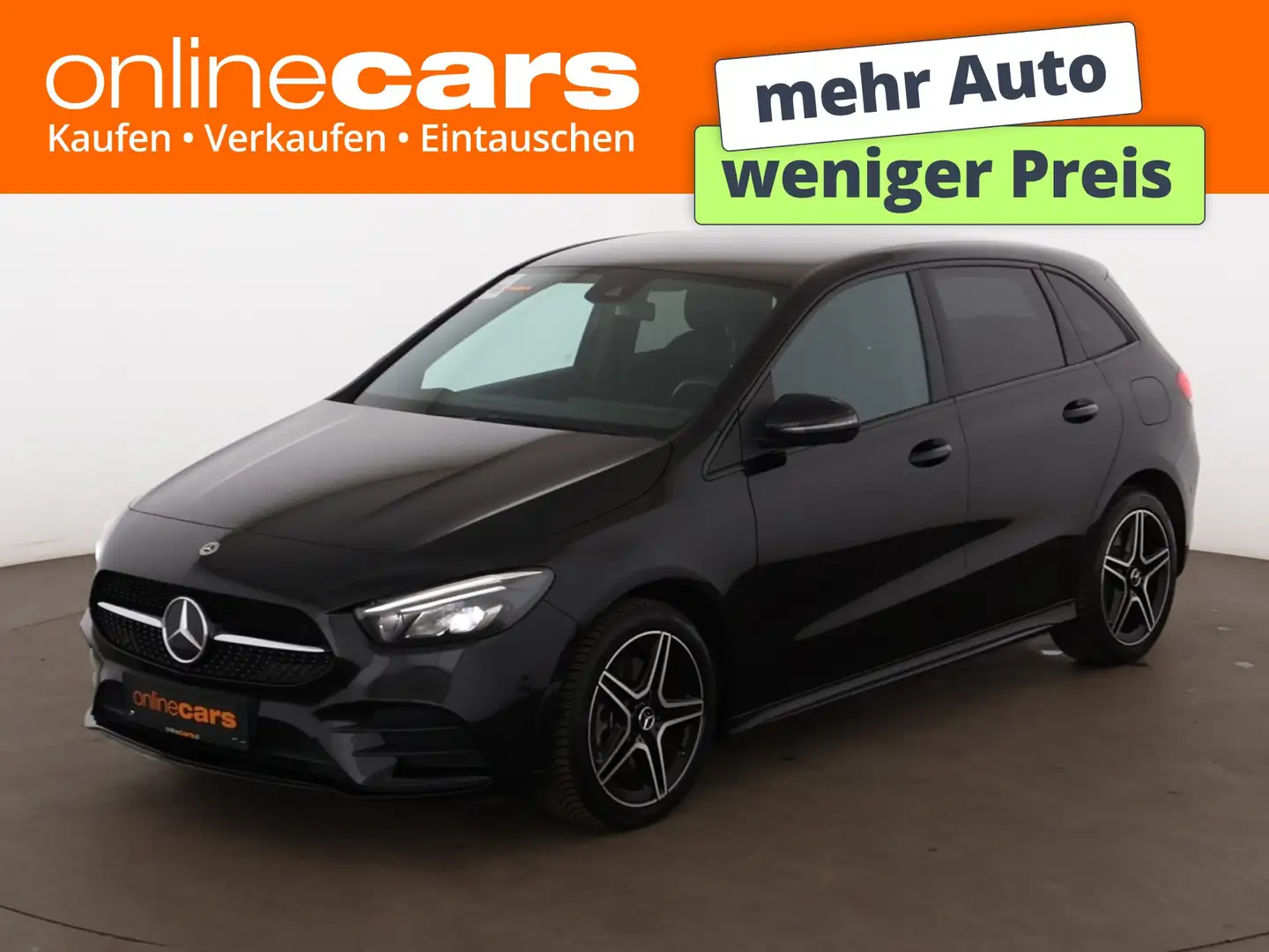 Mercedes-Benz B 250 e PHEV AMG-Line Aut LED LEDER NAVI R-CAM Schwarz - 1