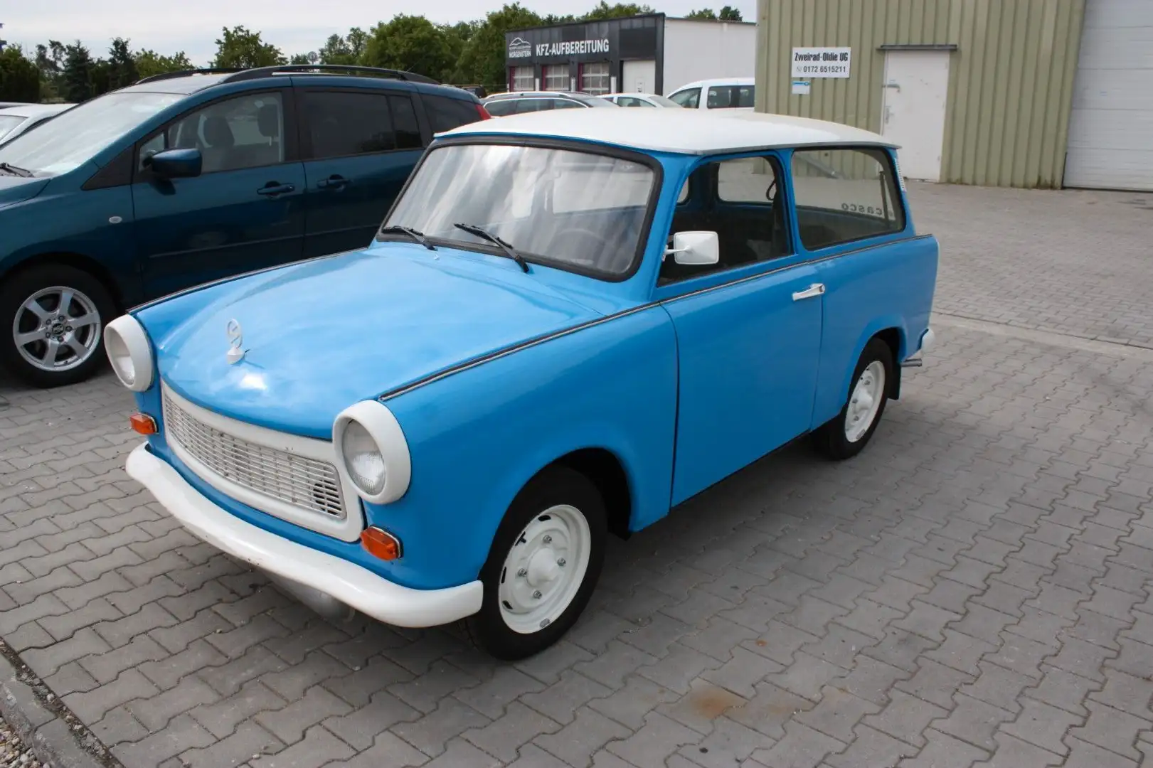 Trabant P601 S Combi 2-Takt mit AHK, Gutachten, neue HU Maro - 2