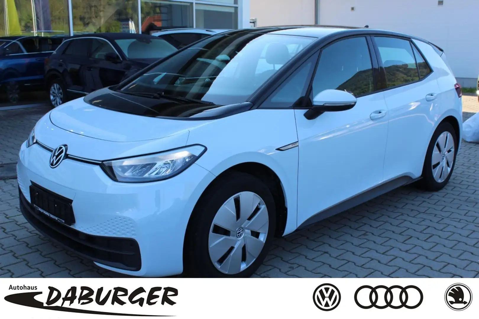 Volkswagen ID.3 Pro 62kWh Sitzheizung Klima Navi Einparkhilfe Weiß - 1