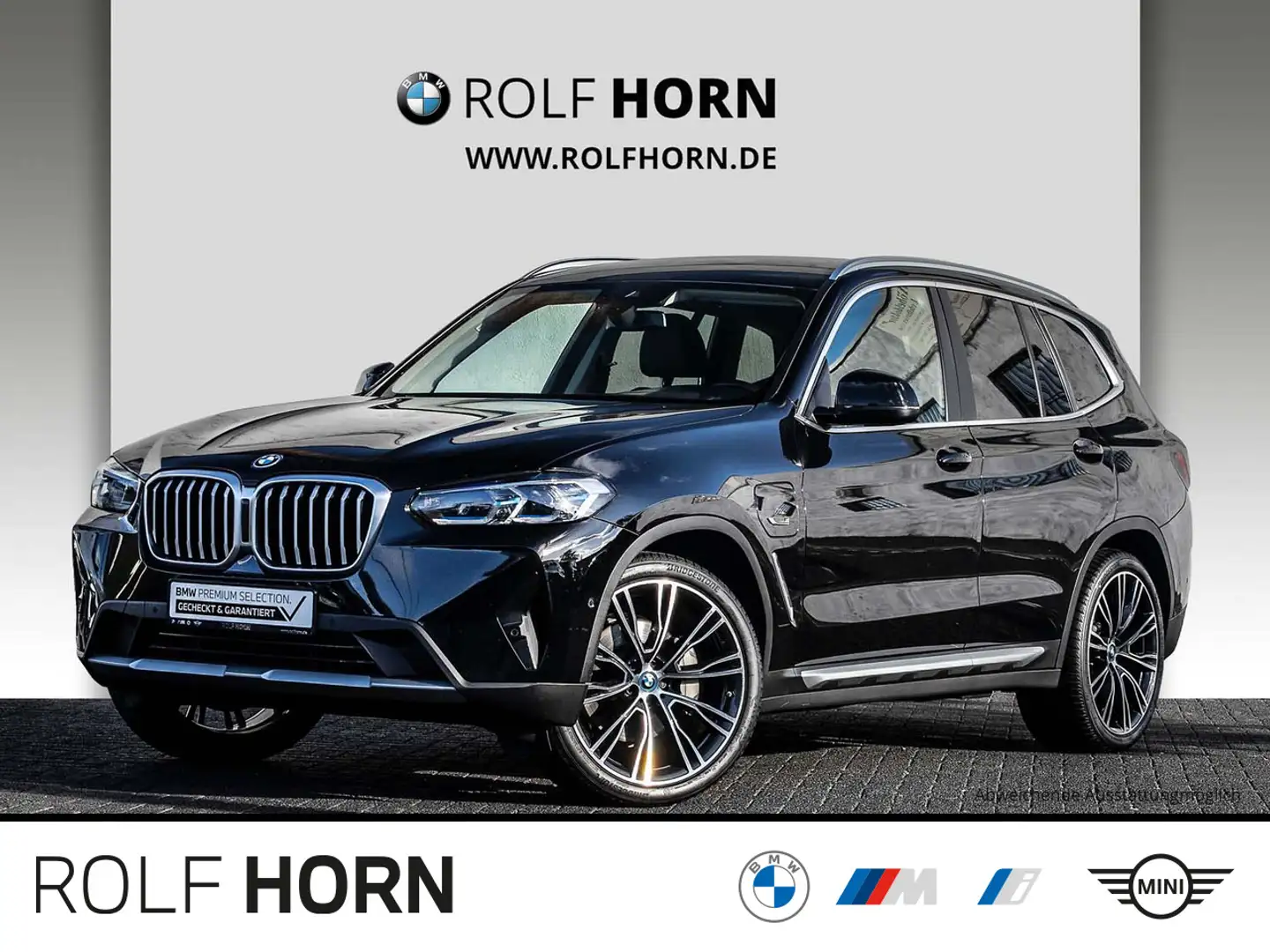 BMW X3 xDrive30e HeadUp AHK Laser HiFi RFK DAB 21" Zwart - 1