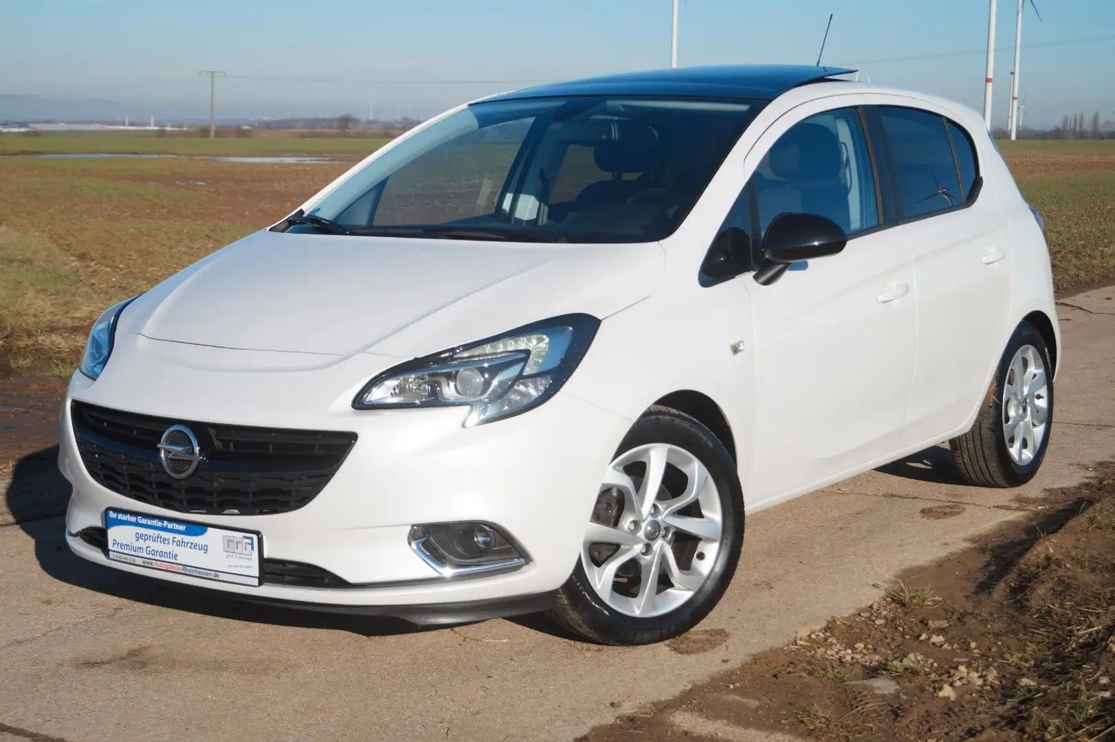 Opel Corsa E Color Edition +Sitzhzg.+Panorama+Xenon+ Weiß - 1