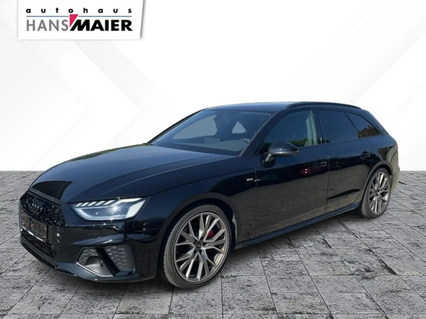 Audi A4 Avant TDI quattro S line AHK Matrix LED Navi+ Zwart - 2