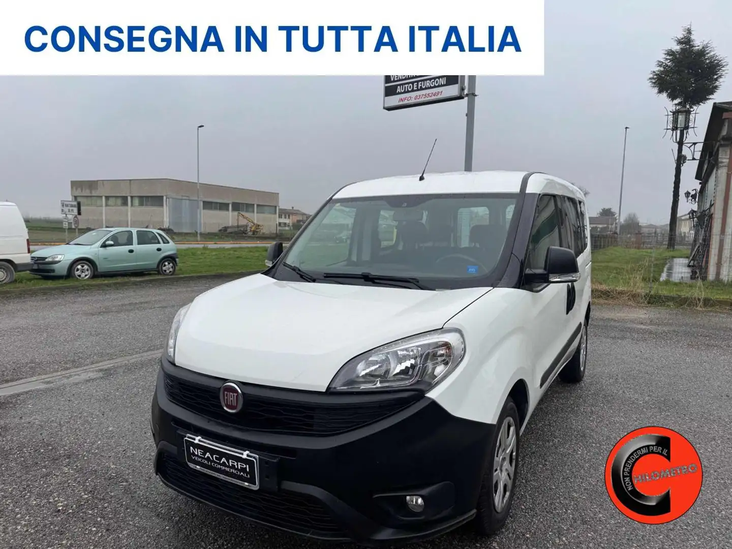 Fiat Doblo 1.3 MJT PC TN COMBI N1 5 POSTI AUTOCARRO+IVA-E6B Bianco - 1