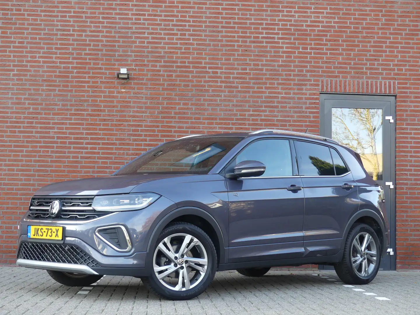 Volkswagen T-Cross 1.0 TSI R-Line Gris - 1