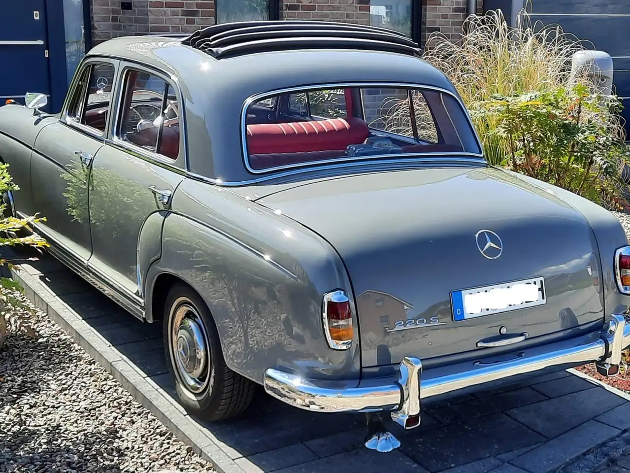 Mercedes-Benz 220 S W180 Webasto Faltdach Ponton Leder, foto 4