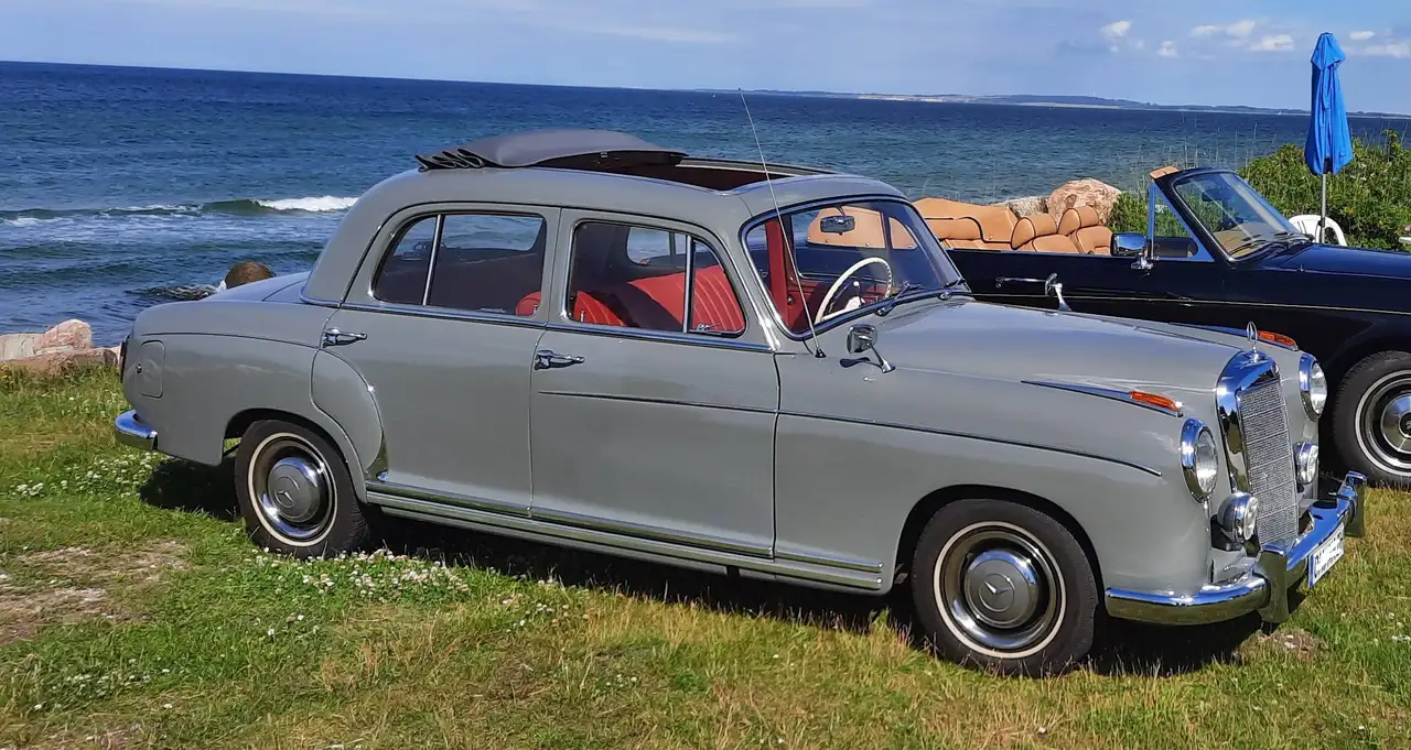 Mercedes-Benz 220 S W180 Webasto Faltdach Ponton Leder, foto 2