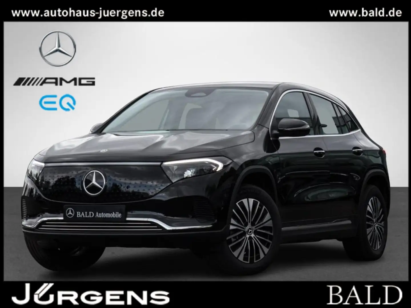 Mercedes-Benz EQA 350 4M Progressive/Distr/Kamera/Ambi/Keyl/18 Schwarz - 1