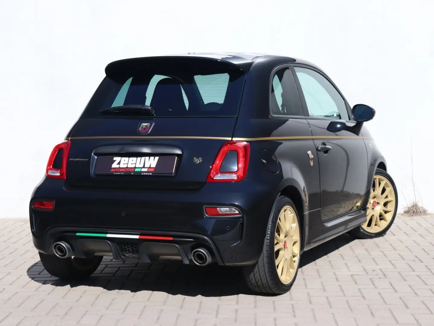 Abarth 595 1.4 T-Jet 165 PK Turbo Scorpione Oro | 1 of 2000 | Zwart - 2
