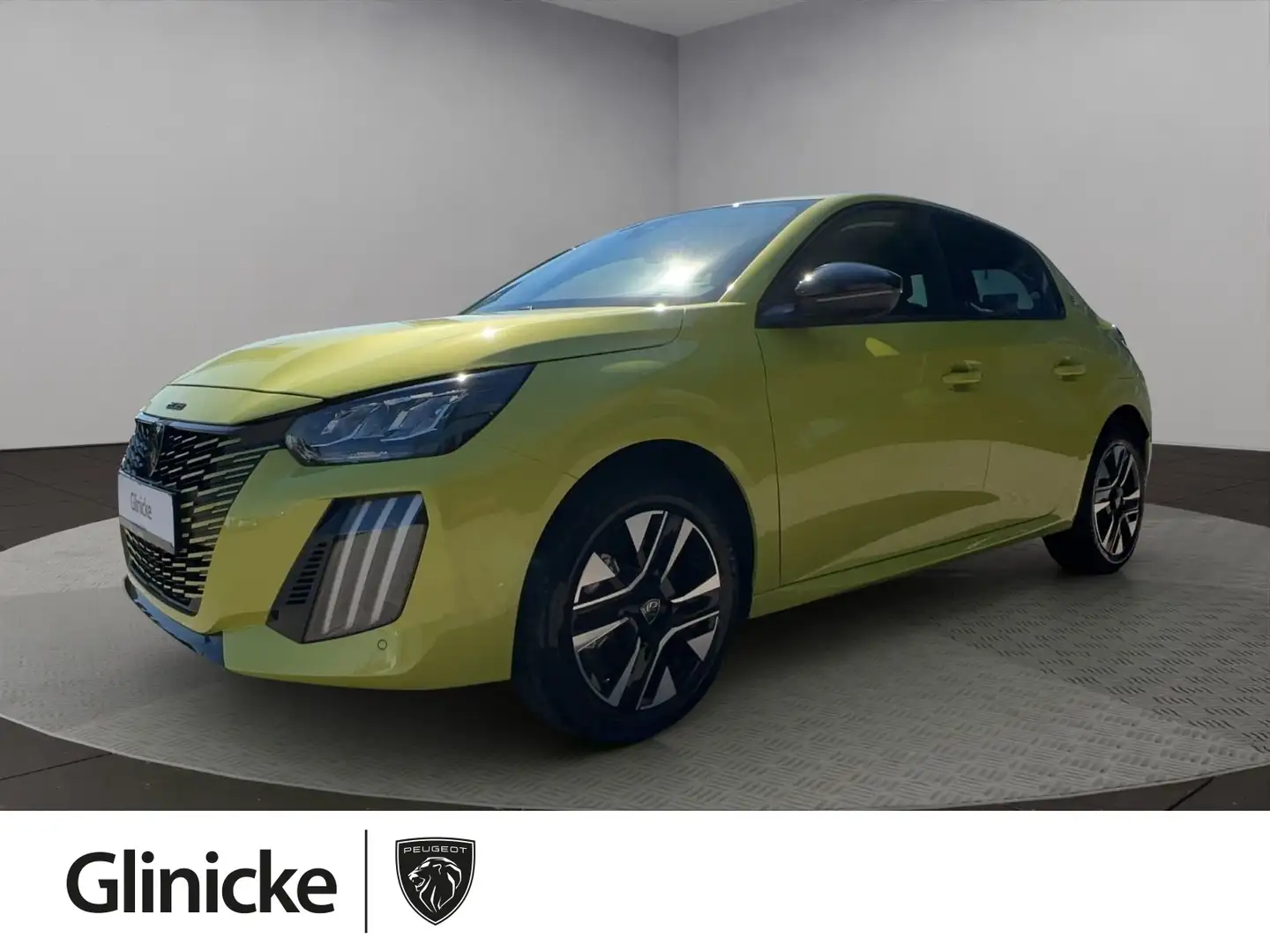 Peugeot 208 E-208 Allure Elektromotor 136/180°-Kamera/SHZ/Pe Geel - 1