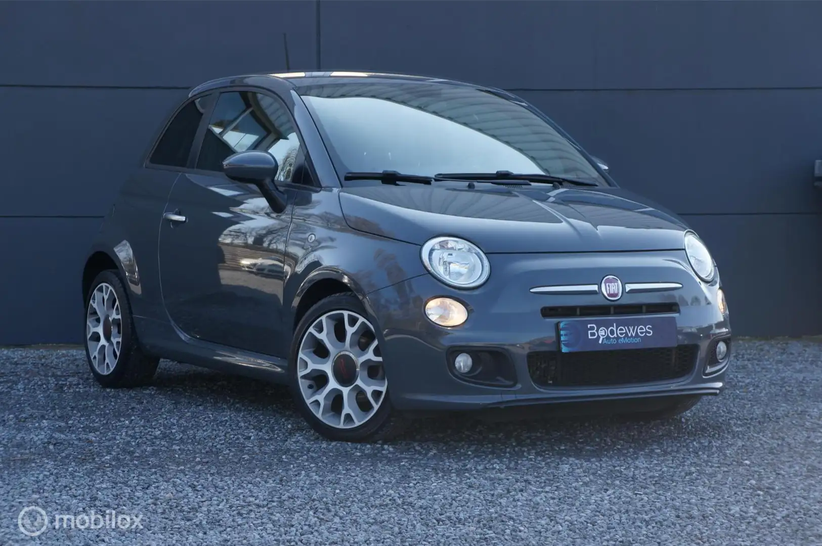Fiat 500 s 0.9 TwinAir Turbo 500 Sport Airco Alcantara Velg Grau - 1