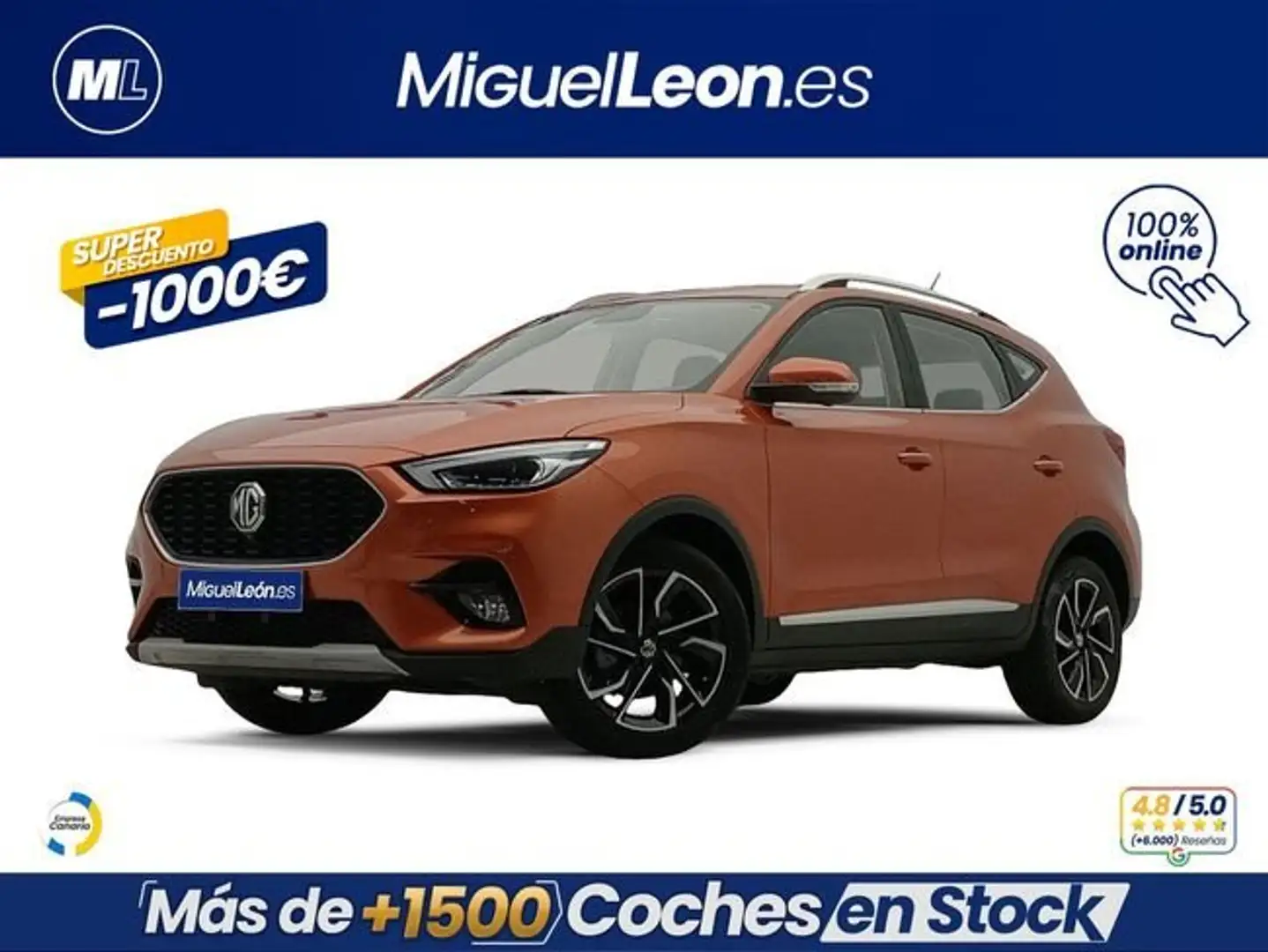 MG ZS 1.5 Luxury Naranja - 1