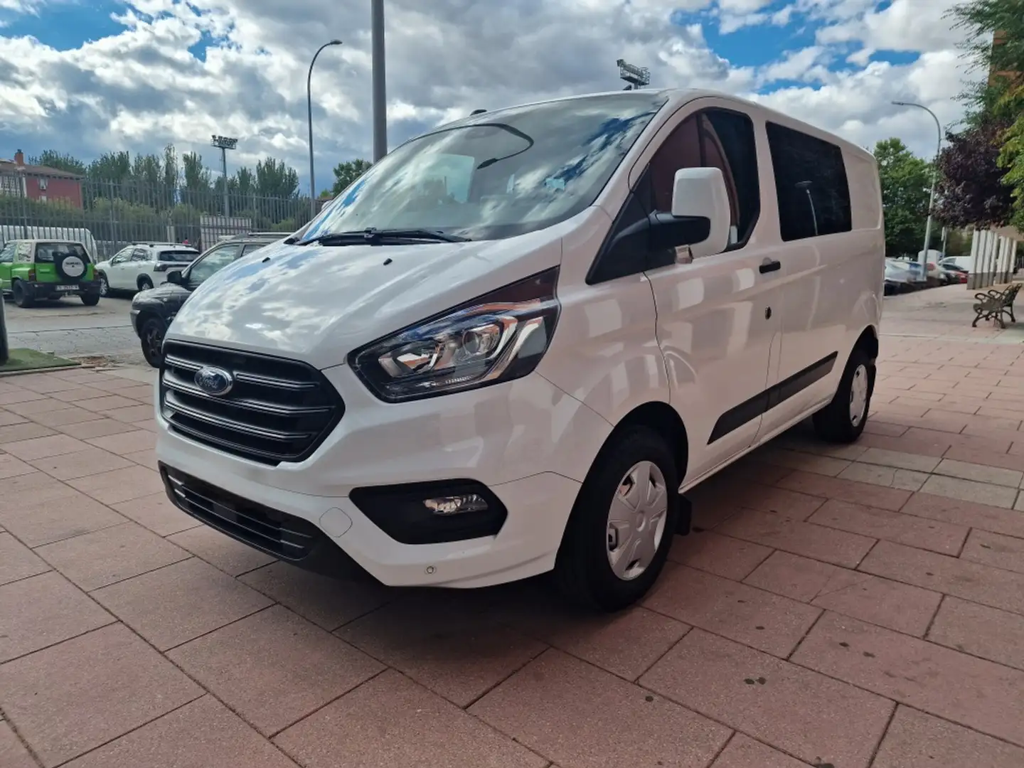 Ford Transit Custom FT 320 L1 Mixto Trend M1 EcoBlue 13 Blanc - 1