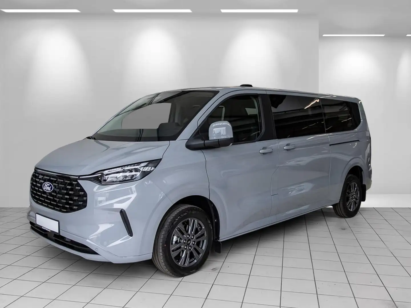 Ford Tourneo Custom L2 Titanium 8S 5Jahre+Leder+Navi+virtCP+Kamera+SHZ Gris - 2