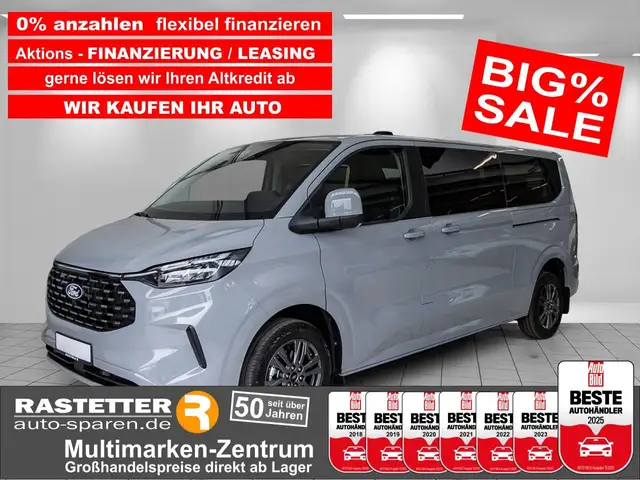 Ford Tourneo Custom L2 Titanium 8S 5Jahre+Leder+Navi+virtCP+Kamera+SHZ