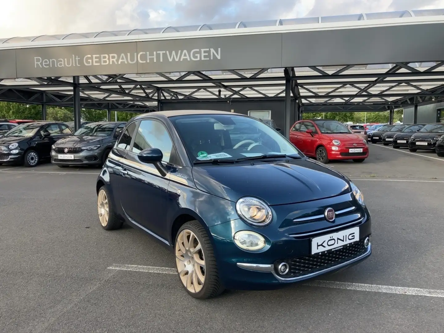 Fiat 500C 1.0 GSE DOLCEVITA BY IRMSCHER*KLIMA*PDC*ALU Blau - 2