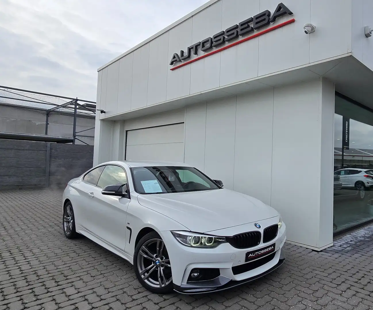 BMW 420 iA M-PACK Coupé Alpinweiss Benzine/Garantie Blanco - 1