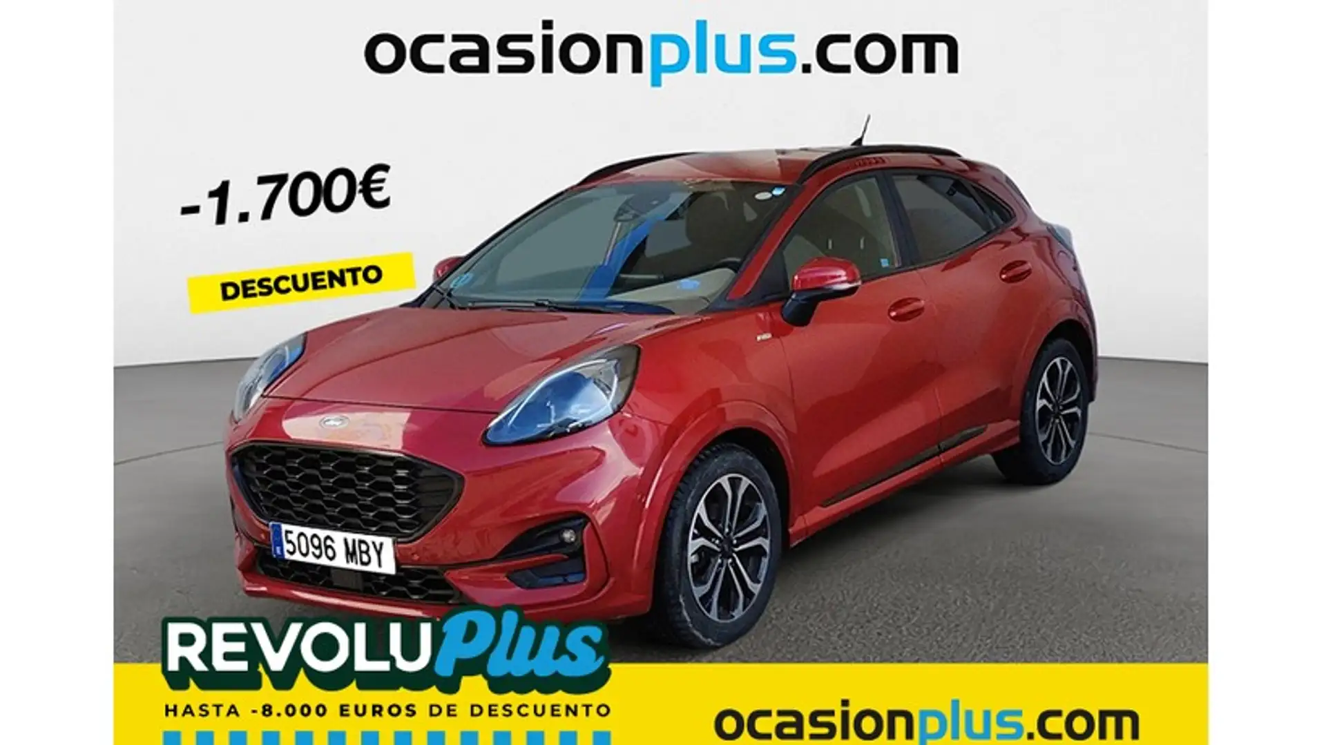 Ford Puma 1.0 EcoBoost MHEV ST-Line Design Aut. 125 Rojo - 1