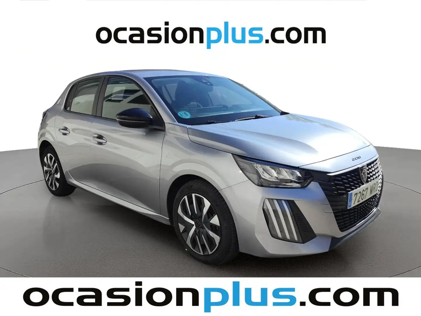 Peugeot 208 1.2 Puretech S&S Active 100 Gris - 2