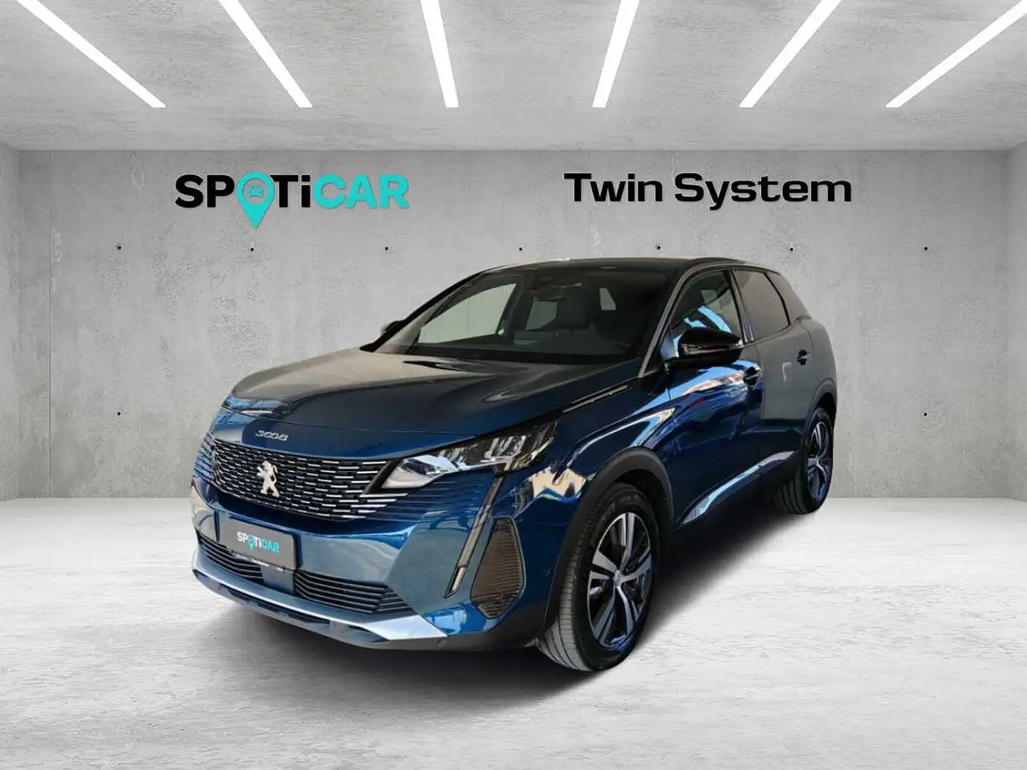 Peugeot 3008 2ª serie Hybrid 136 e-DCS 6 Allure Pack Azul - 1