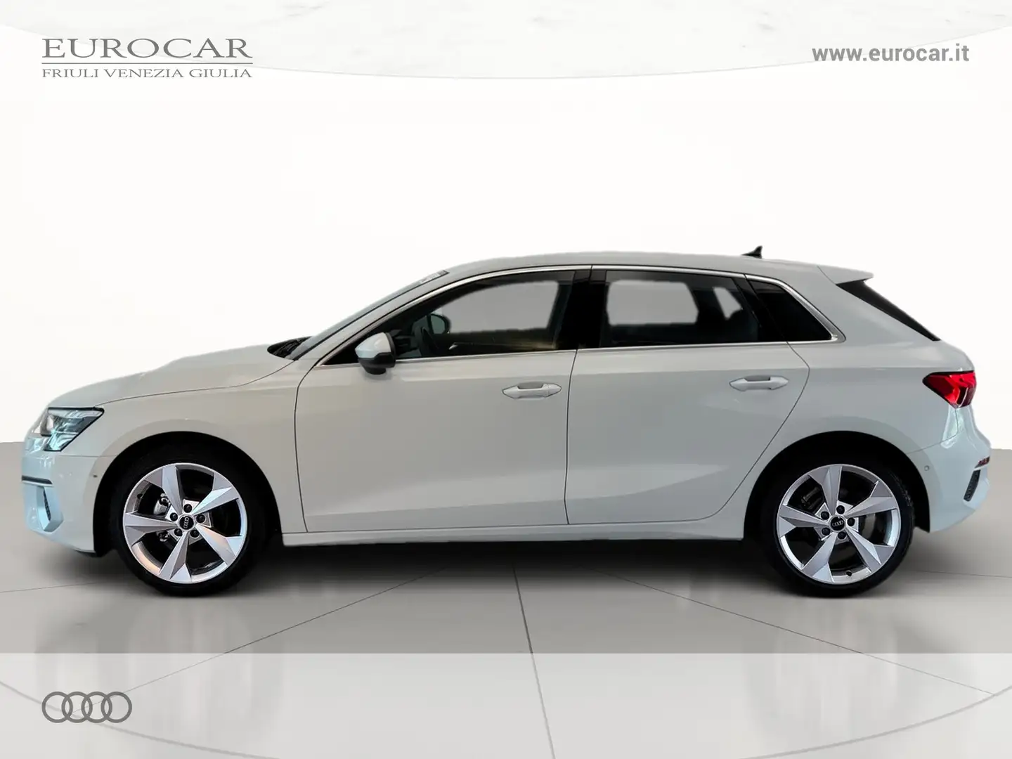 Audi A3 sportback 30 2.0 tdi business advanced s-tronic Bianco - 2