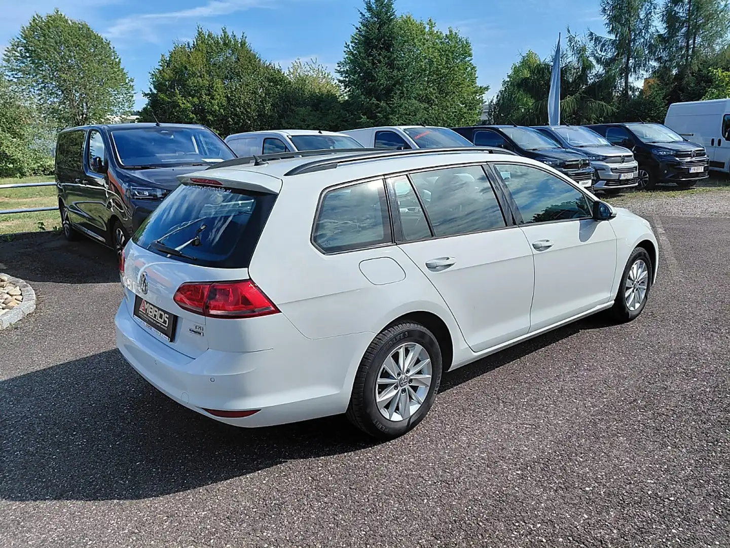 Volkswagen Golf Variant Rabbit 1,2 TSI DSG Automatik Weiß - 2