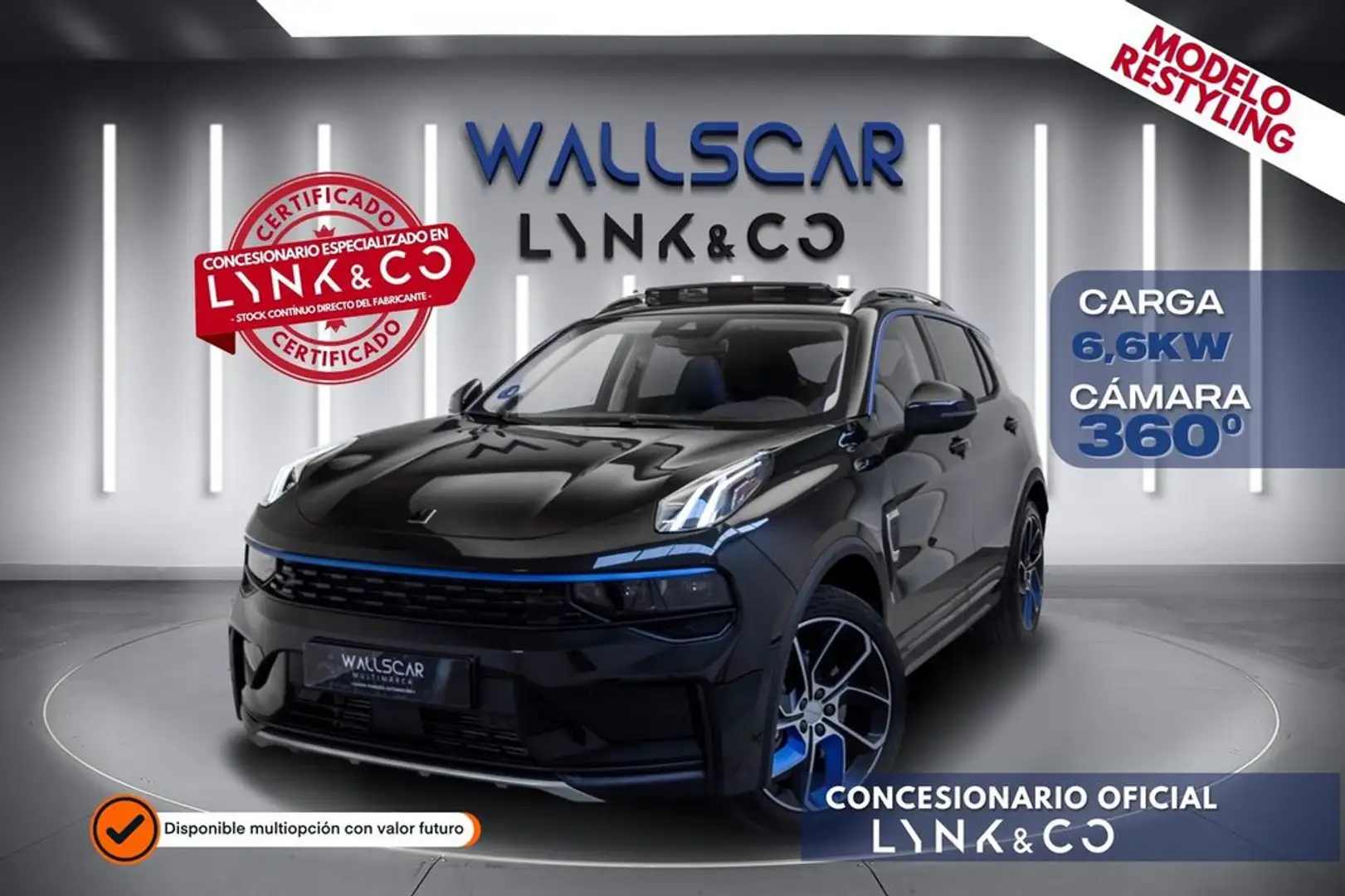 Lynk & Co 01 1 1.5 PHEV 6.6kW Schwarz - 1