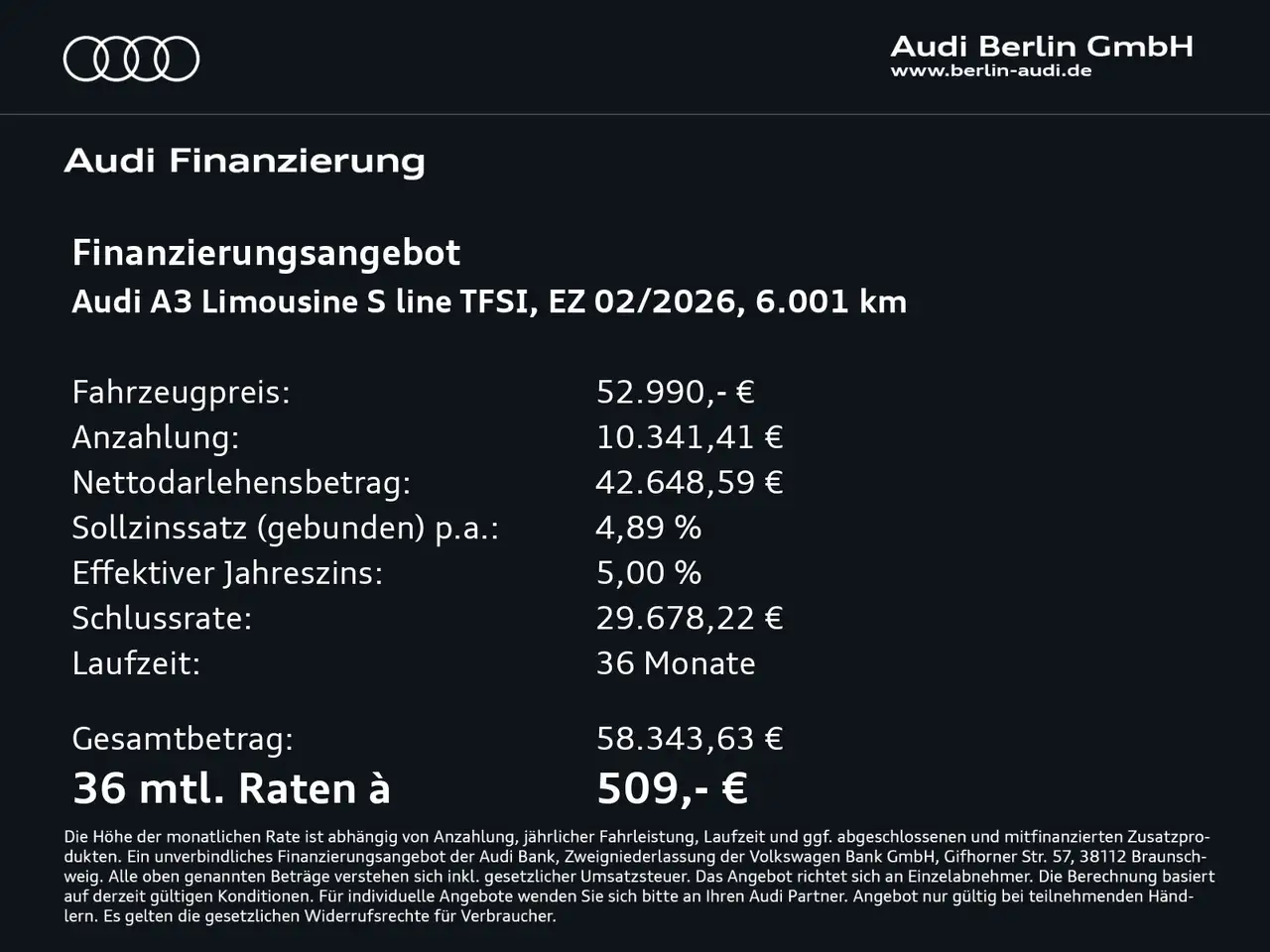 Audi A3 S line 35 TFSI S tronic 2