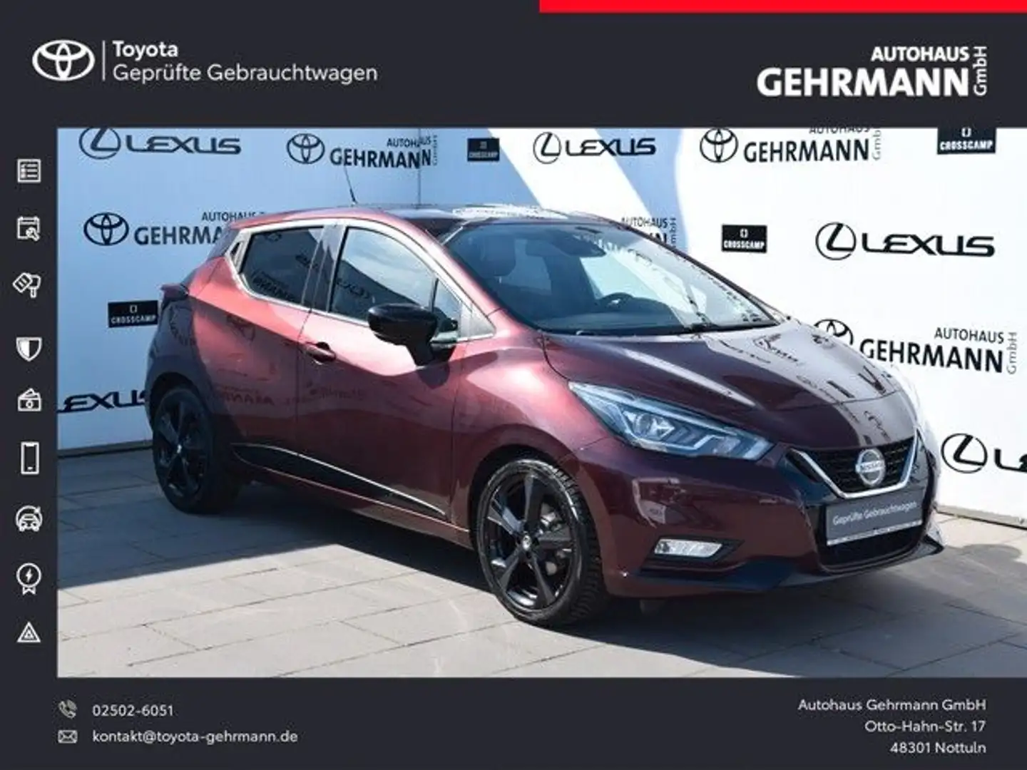 Nissan Micra N-Style Rouge - 1