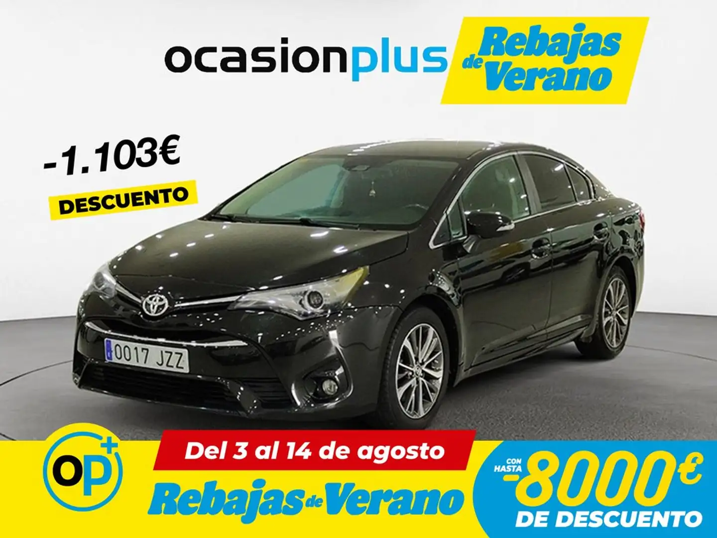 Toyota Avensis 150D Advance Negro - 1