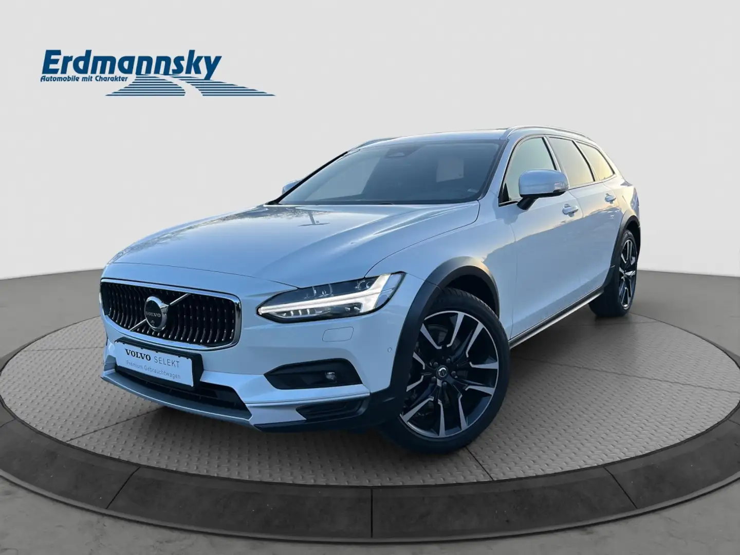Volvo V90 CC B4 AWD Plus Bright/StdHz/Pano/Alu20Z/360K Weiß - 1