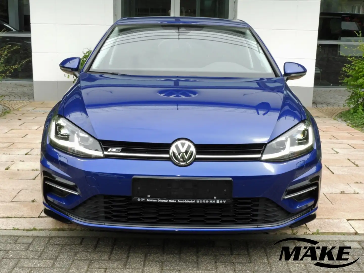 Volkswagen Golf R-line 1.0 TSI LED ALU 18'' NAV PDC KEYLESS Blau - 2